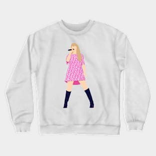 Anti-Hero Midnights Eras Pink T-Shirt Dress Crewneck Sweatshirt